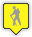 mapiconscollection sports hiking yellow