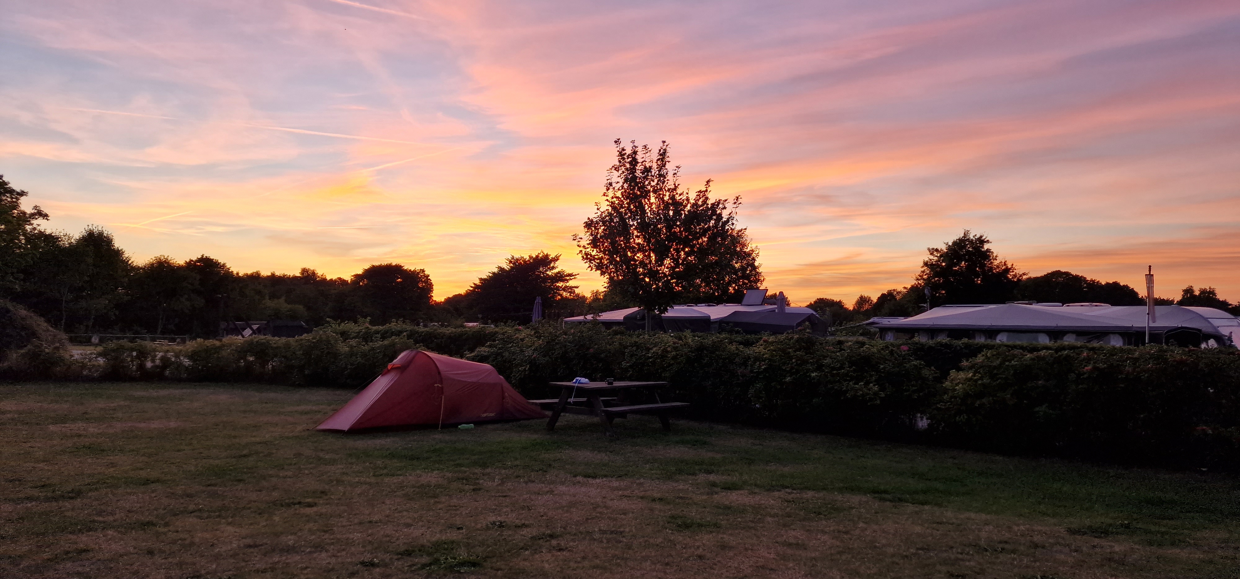 Camping på Albertinelund Camping